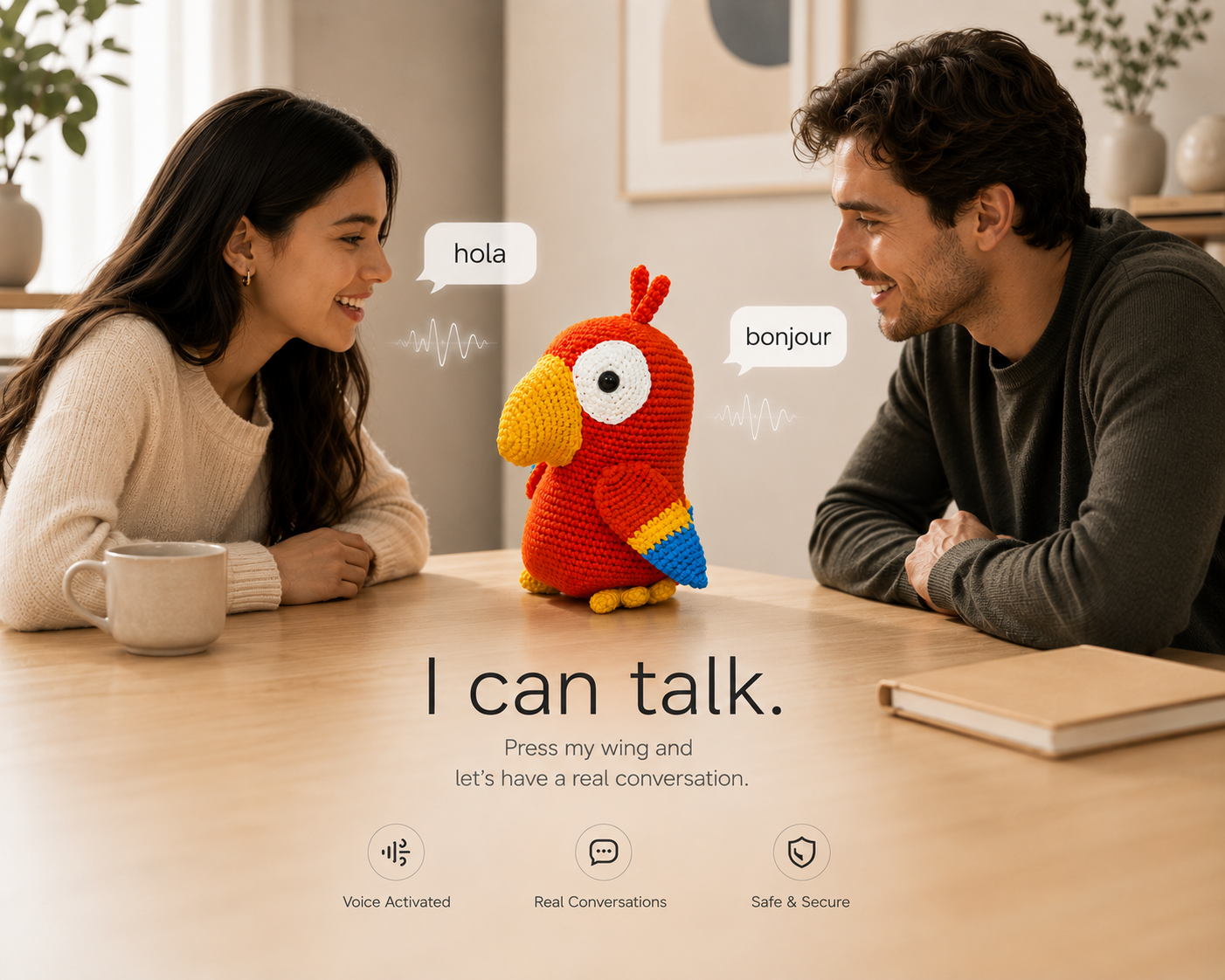 Polly the Parrot - Robotic Language Tutor